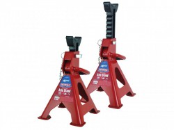 Faithfull Axle Stands Quick Release Ratchet Adjustment 3000kg