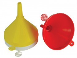 Faithfull Plastic Funnel 150mm Set, 3 Piece