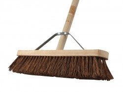 Faithfull Stiff Bassine Broom 450mm (18 in) + Handle & Stay