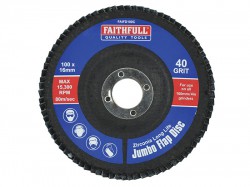 Faithfull Flap Disc 100mm Coarse