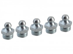 Faithfull Grease Nipple Straight M10 x 1.0 (Pack 5)