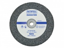 Faithfull General Purpose Grinding Wheel 150mm x 16mm Coarse Alox