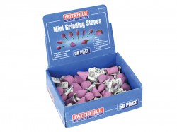 Faithfull Mini Grinding Wheel Assortment 50pc