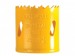 Faithfull Bi-Metal Cobalt Holesaw 43mm