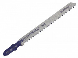 Faithfull Jigsaw Blades T Shank For Wood T101B (Pack 5)