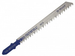 Faithfull Jigsaw Blades Wood T111C (Pack of 5)