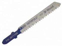 Faithfull Jigsaw Blades Wood T119B (Pack of 5)