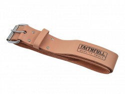 Faithfull Heavy-Duty Leather Belt 45mm Wide