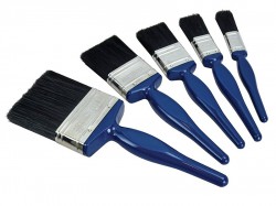 Faithfull Utility Paint Brush Set of 5 19, 25, 38, 50 & 75mm