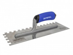 Faithfull Prestige Notched Trowel 330 x 115mm (13 x 4.1/2in)