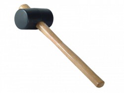 Faithfull Rubber Mallet - Black 2.1/2in