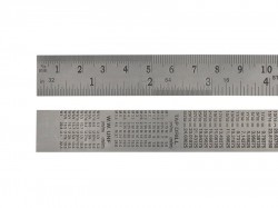 Faithfull Steel Rule 1m / 39in x 30mm