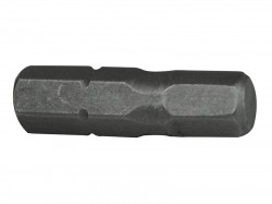 Faithfull Hex S2 Grade Steel Screwdriver Bits 4 x 25mm (Pack 3)