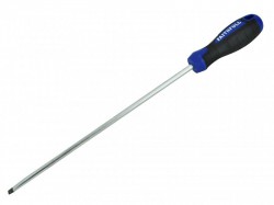 Faithfull Soft-Grip Screwdriver Slotted Flared Tip 10mm x 250mm