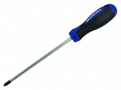 Faithfull Soft-Grip Screwdriver Pozidriv Tip PZ2 x 150mm