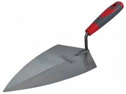 Faithfull Philadelphia Pattern Brick Trowel Soft Grip Handle 11in