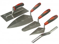 Faithfull Trowel Set of 5 Soft-Grip Handle