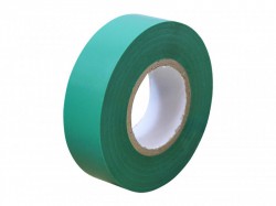 Faithfull PVC Electrical Tape Green 19mm x 20m