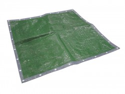 Faithfull Tarpaulin Green / Silver 5.4m x 3.6m (18ft x 12ft)