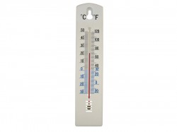 Faithfull Thermometer Wall Plastic 200mm