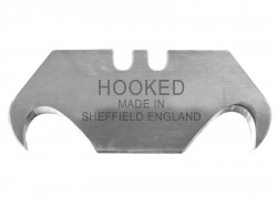 Faithfull Heavy-Duty Hooked Trimming Knife Blades (Pack 10)