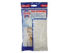 Faithfull Tile Spacer Long Leg 5mm Bag of 500