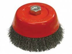 Faithfull Wire Cup Brush 150mm x M14 x 2 0.30mm