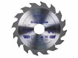 Faithfull Circular Saw Blade 160 x 30mm x 16T Fast Rip