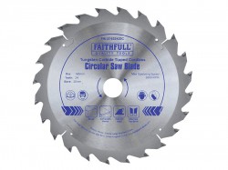 Faithfull TrimSawBlade 165mm x 20mm x 24T