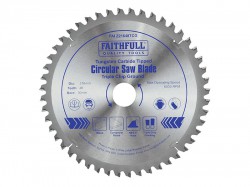 Faithfull Circular Saw Blade TCT 216 x 30 x 48 Tooth Tcg