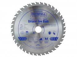 Faithfull Circular Saw Blade 250 x 30mm x 40T Anti Kick