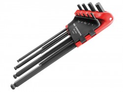 Facom 83S.JP9AL Hex Key Wallet Set of 9