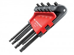 Facom Long Metric Head Torx Hex Key Set of 8 (T10-T45)