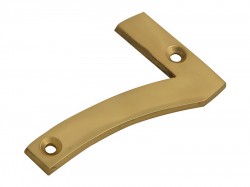 Forge Numeral No.7 - Brass Finish 75mm (3in)