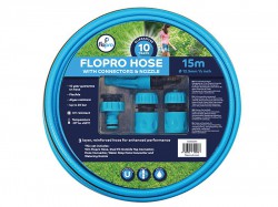 Flopro Flopro Hose 15m with Connectors 12.5mm (1/2in) Diameter