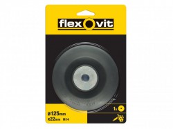 Flexovit Backing Pad For Fibre & Semi Flexible Discs 125 x 22mm