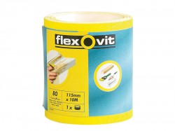 Flexovit High Performance Sanding Roll 115mm x 5m Fine 120g