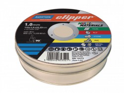 Flexovit Clipper Multi-Materials Cutting Discs 115 x 22.23mm (Tin of 10)