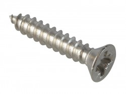 ForgeFix Self-Tapping Screw Pozi Compatible CSK A2 SS 3/4in x 8 ForgePack 30