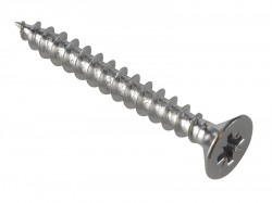 ForgeFix Multi-Purpose Screw Pozi Compatible CSK Chrome Plated 5.0 x 40mm ForgePack 15