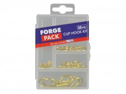 Forgefix Cup Hook Kit Forge Pack 30 Piece
