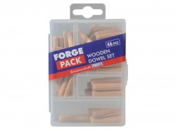 Forgefix Wooden Dowel Kit Forge Pack 46 Piece