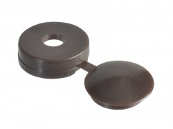 Forgefix Hinged Cover Cap Dark Brown No. 10-12 Bag 100