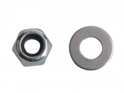 Forgefix Nyloc Nuts & Washers Zinc Plated M3 Forge Pack 60
