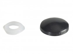 Forgefix Domed Cover Cap Black No. 6-8 Forge Pack 20