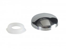 Forgefix Domed Cover Cap Chrome No. 6-8 Forge Pack 20