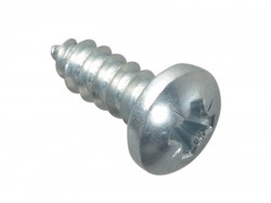 Forgefix Self-Tapping Screw Pozi Pan Head ZP 1/2in x 10 Forge Pack 25