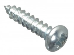 Forgefix Self-Tapping Screw Pozi Pan Head ZP 1/2in x 4 Forge Pack 60