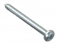 Forgefix Self-Tapping Screw Pozi Pan Head ZP 2in x 10 Forge Pack 8