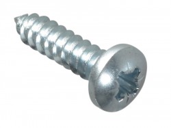 Forgefix Self-Tapping Screw Pozi Pan Head ZP 3/4in x 10 Forge Pack 20